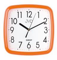 Nástenné hodiny JVD oranžové                                                    